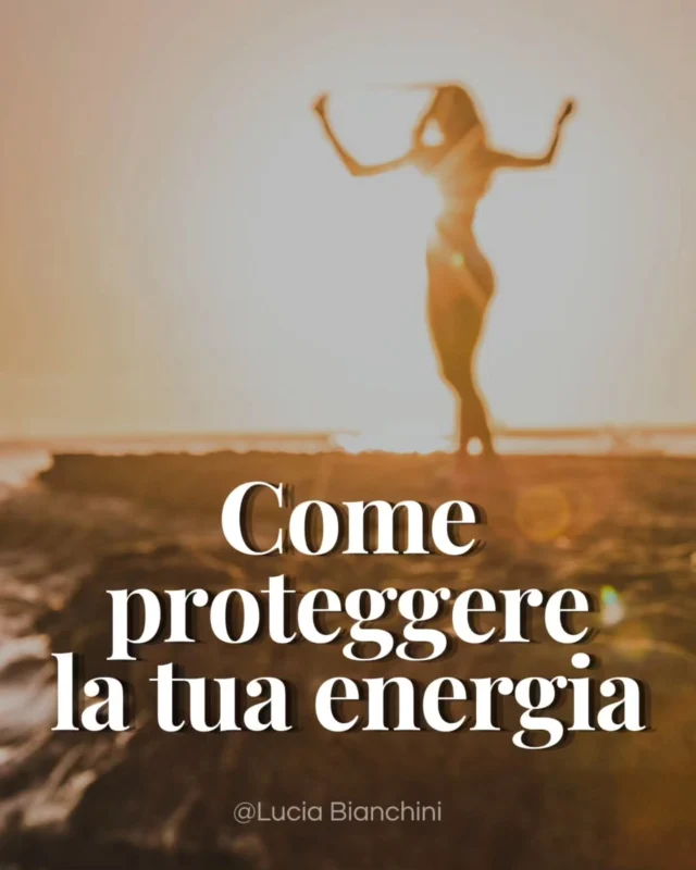 Proteggere la tua energia non significa
chiuderti al mondo. 
Significa smettere
di investire energie
dove i tuoi bisogni,
i tuoi confini
e i tuoi valori
vengono ignorati.
Proteggi te stessa,
onora la tua energia
e il tuo tempo
❤️
.
.
#protezioneenergetica #consapevolezzadisè #iomiproteggo #consigliodelgiorno #lavorosudisè